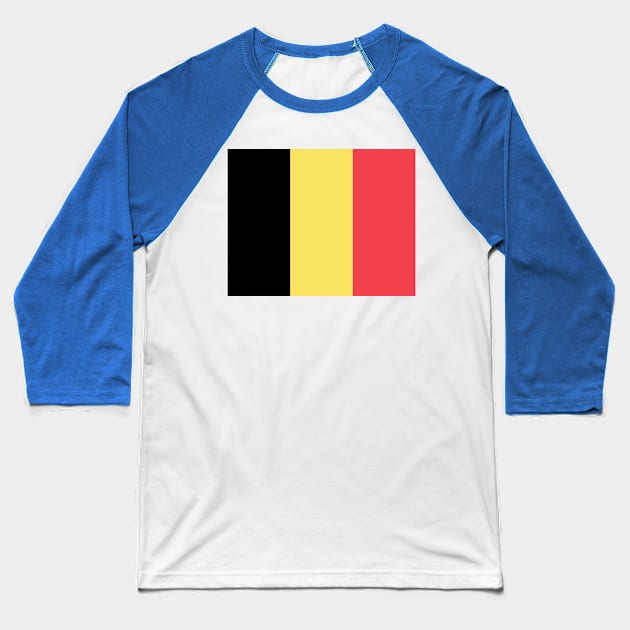 Belgium Baseball T-Shirt by Wickedcartoons